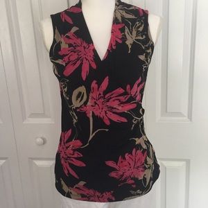 💼 Flowered sleeveless blouse-212 Collection